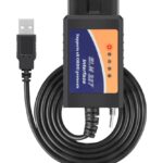 bylikeho OBD2 Scanner,Car Accessories ELM327 OBD2 USB Adapter for Windows,Car Code Reader Check Engine Light Diagnostic Scan Tool Coding Tool with MS-CAN/HS-CAN Switch,Fits Most Cars
