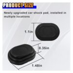 16PC Silicone Car Door Bumper Guard Anti-Collision Sound Dampener
 
(68 characters) - Image 2