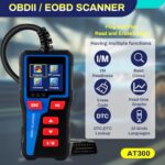 AT300 OBD2 Scanner Car Diagnostic Tool Engine Code Reader Live Data - Image 3