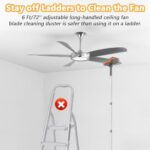 Ultimate Car Interior & Ceiling Fan Cleaning Kit with Microfiber Duster - Image 2