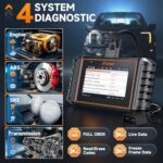 FOXWELL NT716 Full System OBD2 Scanner: 9 Service Resets, Diagnostic Scan Tool - Image 3