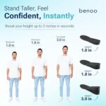 Height Increase Insoles 1-3 Inch Heel Lift Inserts Men 10-12.5 - Image 3