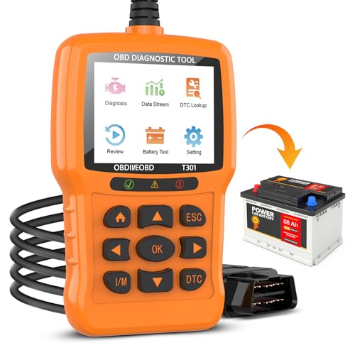Beaspire OBD2 Scanner Diagnostic Tool, Check Engine Light Code OBD2 Beaspire OBD2 Scanner Diagnostic Tool, Check Engine Light Code OBD2 Reader with Reset, I/M Readiness, Battery Tester, Mode 6, Mode 8, Plug & Play, Multilingual, Support All Vehicles After 1996