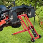 Goplus 500LBS Hydraulic Lawn Mower Lift Jack for Zero Turn Tractors - Image 4