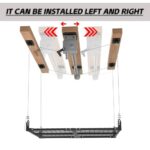Overhead Garage Ceiling Storage Lift Rack 4x4FT Adjustable - Image 4