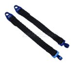 Heavy-Duty 108mm Suspension Limit Straps for Traxxas UDR Desert Racer - Blue Upgrade - Image 3