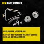 AUCERAMIC Timing Chain Kit VVT Gear for Honda Civic CR-V 1.5L 2016-2020 - Image 3