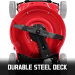 PowerSmart 21" Gas Lawn Mower | Briggs & Stratton 125cc | Mulching Push Mower - Image 4
