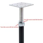 Heavy-Duty Adjustable Floor Jacks 16-20" Support Beam Post Leveling (4-Pack) - Image 3