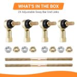 Heavy-Duty Jeep Wrangler JK Sway Bar Link for 4-6" Lift, Front/Rear 2007-2018 - Image 5