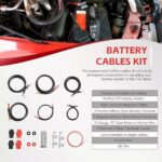 7.3L Power Stroke Battery Cable Kit Ford F250 F350 Diesel Starter Wire - Image 4