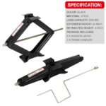 Heavy Duty 5000lb RV Stabilizer Scissor Jacks 24" Set of 2 - Image 4