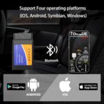 Professional OBD2 Bluetooth Scanner for iOS Android Windows Car Diagnostic Tool - Image 3