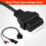 Fiat 3 Pin to OBD2 16 Pin Diagnostic Adapter Cable Connector - Image 5