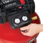 PORTER-CABLE 6-Gallon Pancake Air Compressor Oil-Free C2002 - Image 3