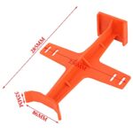 USTPO Motorcycle Fork Seal Saver Guard Brace Tie Down Tool Orange - Image 3