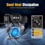 Powerful 10HP Diesel Engine 418CC Single Cylinder Air-Cooled Manual Start Pump Tiller Motor - Image 4