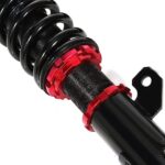 Toyota Camry Performance Coilovers: Adjustable Suspension Kit 2007-2011 Red - Image 5