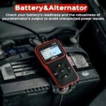 OBD2 Scanner Diagnostic Tool with Live Data and Battery Test - Image 3