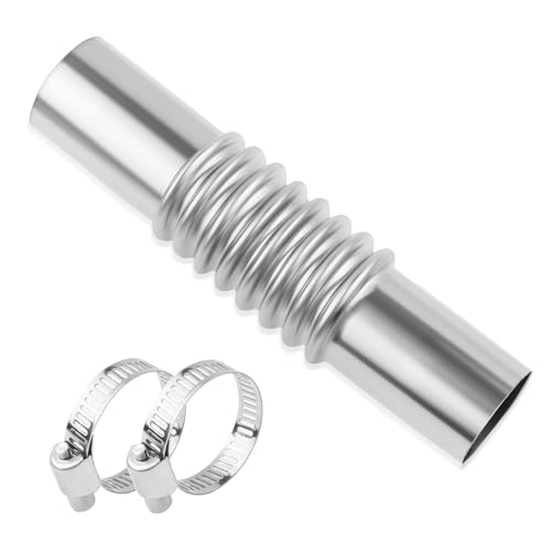Universal Car Accessories Exhaust Connector Kit - Elbow/Straight Pipe Exhaust Universal Car Accessories Exhaust Connector Kit - Elbow/Straight Pipe Exhaust Flex Pipe for Diesel Air Heater