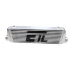 High-Performance Universal Turbo Intercooler 2.5" Inlet Silver Aluminum Charge Cooler - Image 3