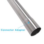 Premium 2.5" Stainless Steel Exhaust Pipe | Universal Fit Straight Tubing, 17.3" - Image 8