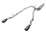 Flowmaster 717860 FlowFX Cat-Back Exhaust Kit Dual 2.5 Inch 409 Stainless Steel Tailpipes 4.5 Inch Black Ceramic 304 Stainless Steel Tips Compatible with 2009-2024 Classic Body Ram 1500 5.7L Hemi