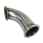 3" Stainless Steel V-Band Turbo Exhaust Elbow 90 Degree Performance Adapter Flange - Image 5