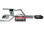Truck 2.5 Dual Exhaust Kit Flowmaster 40 Chrome Tips System - Image 3