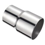 EVIL ENERGY ID 2" to OD 2.5" Exhaust Reducer Adapter, Polished 304 Stainless Steel 4" Overall Length Exhaust Adapter Connector 2 ID to 2 1/2 OD