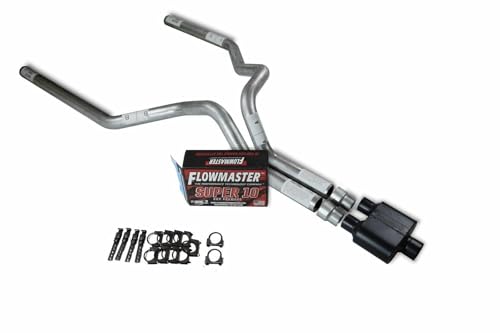 Truck Exhaust Kits Shopline Dual 3 inch Fits Ram 1500 Truck Exhaust Kits Shopline Dual 3 inch Fits Ram 1500 09'-18' Flowmaster Super 10