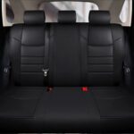 Toyota RAV4 Leather Seat Covers Black Custom Fit 2019-2025 Full Set Premium - Image 3