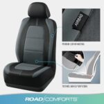 Premium Leather Car Seat Covers | Universal Fit | Sporty Low Back Design | Airbag Safe - Image 7