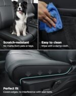 Ford F150 Leather Seat Covers 2021-2025 Waterproof Black Full Protection - Image 5