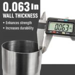 Premium 2.5" Stainless Steel Exhaust Pipe | Universal Fit Straight Tubing, 17.3" - Image 5