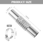 Universal Exhaust Flex Pipe Kit for Diesel Air Heater Connector - Image 2