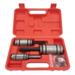 Zkaybb 1/18'' to 3-1/2'' Exhaust Pipe Expander Tool, Tail Pipe Spreader Kit Compatible with Most Vehicles and Trucks