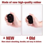 SINGARO Heavy Duty Rubber Exhaust Hanger 2PC Muffler Mount Kit Black - Image 5
