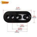 NORSMIC 12mm Universal Rubber Exhaust Muffler Hanger Mount 2PCS - Image 2