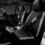 Zebra Print Car Seat Covers Set: Universal Fit SUV Van Truck Interior Kit - Image 2