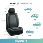 Premium Leather Car Seat Covers | Universal Fit | Sporty Low Back Design | Airbag Safe - Image 5