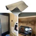 Titanium Exhaust Heat Shield 12x47 High Temp Thermal Barrier Grill Protection Mat - Image 8