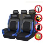 Toyota Corolla Seat Covers Full Set 2014-2019 Black Waterproof Protection - Image 8