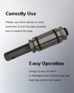 Exhaust Pipe Expander Tool Kit 1/8 to 3-1/2 inch for Cars and Trucks - Image 6
