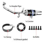 FLYPIG GY6 150cc Performance Exhaust Muffler Kit for Scooter ATV - Image 5