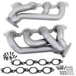 BBK Chrome Shorty Headers for 2014-18 GM 5.3L 6.2L Trucks - Image 2