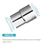 2.25 to 2.5 Inch Exhaust Pipe Adapter 304 Stainless Steel - Image 3