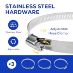 Titanium Pipe Shield 6x12 Exhaust Heat Shield 1350°F Protection - Image 5
