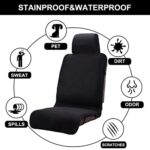 DREAMANIA Waterproof Car Seat Covers: Universal Non-Slip Sweat Protection - Image 3