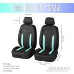 Cooling Car Seat Covers: Breathable Mesh, Anti-Sweat Front Seat Protectors - Image 2